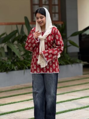 Printed Casual Kurti for Women | Comfortable Daily Wear Top