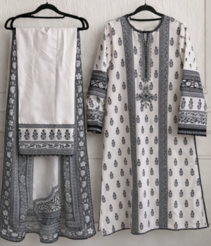 Premium Quality New Trendy Readymade 3 pieces Dress